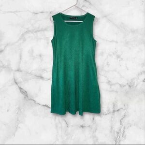 Green Womens pullover Dress Size S by Nina Leonard